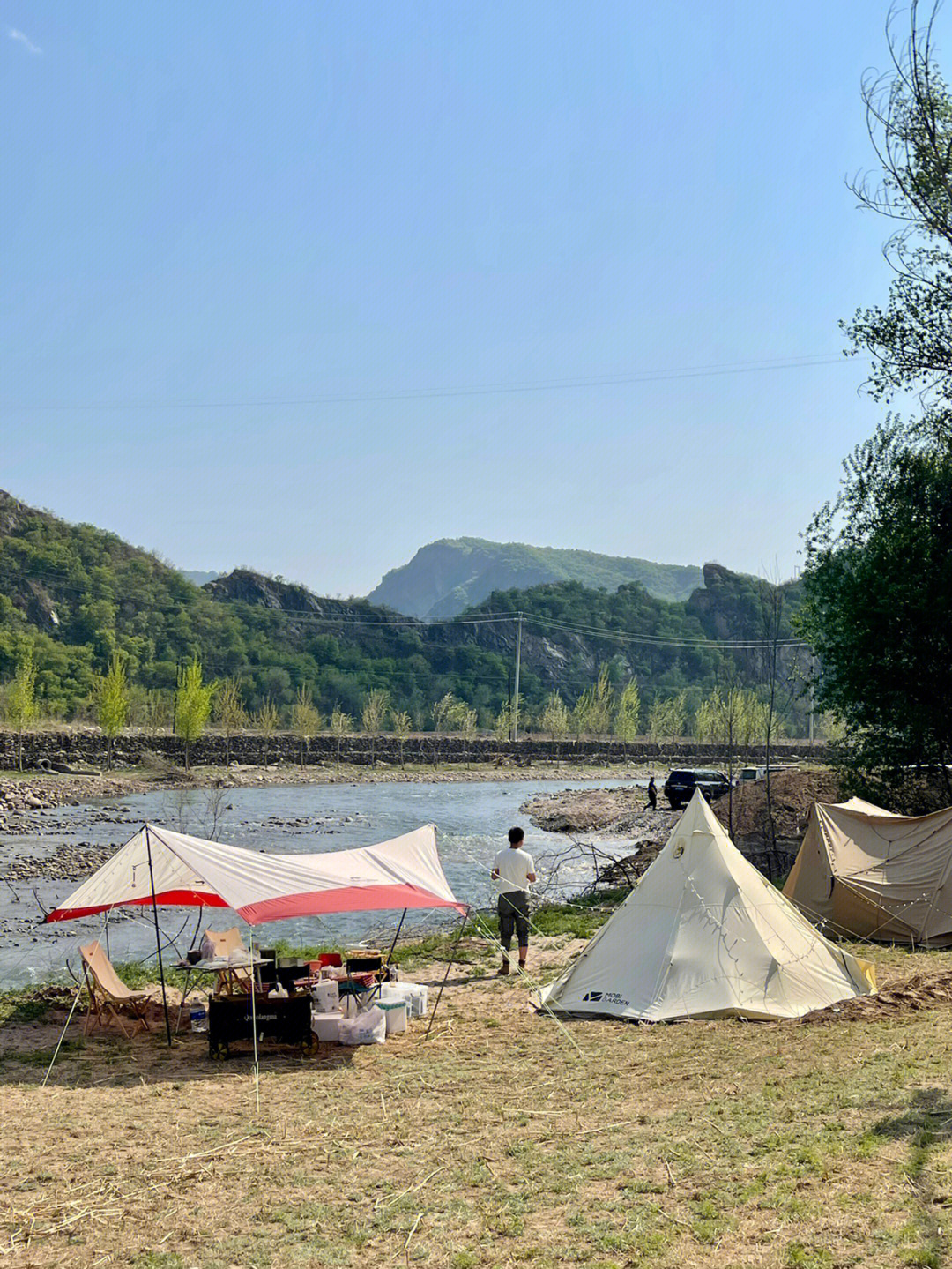 白河湾露营基地图片