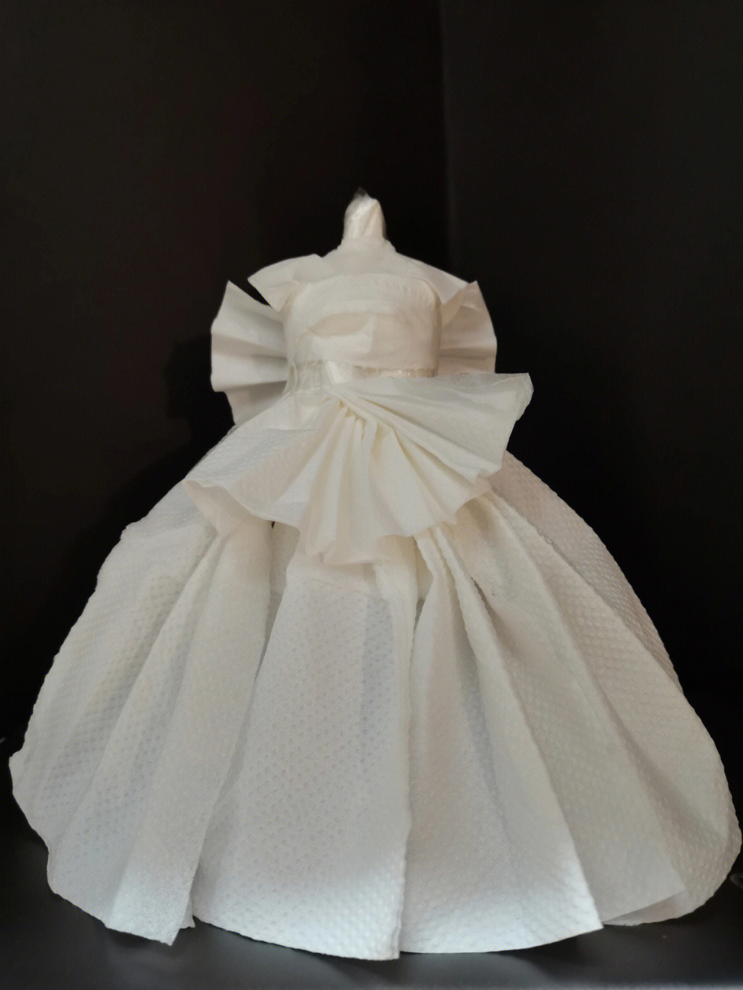 纸巾婚纱制作教程图片