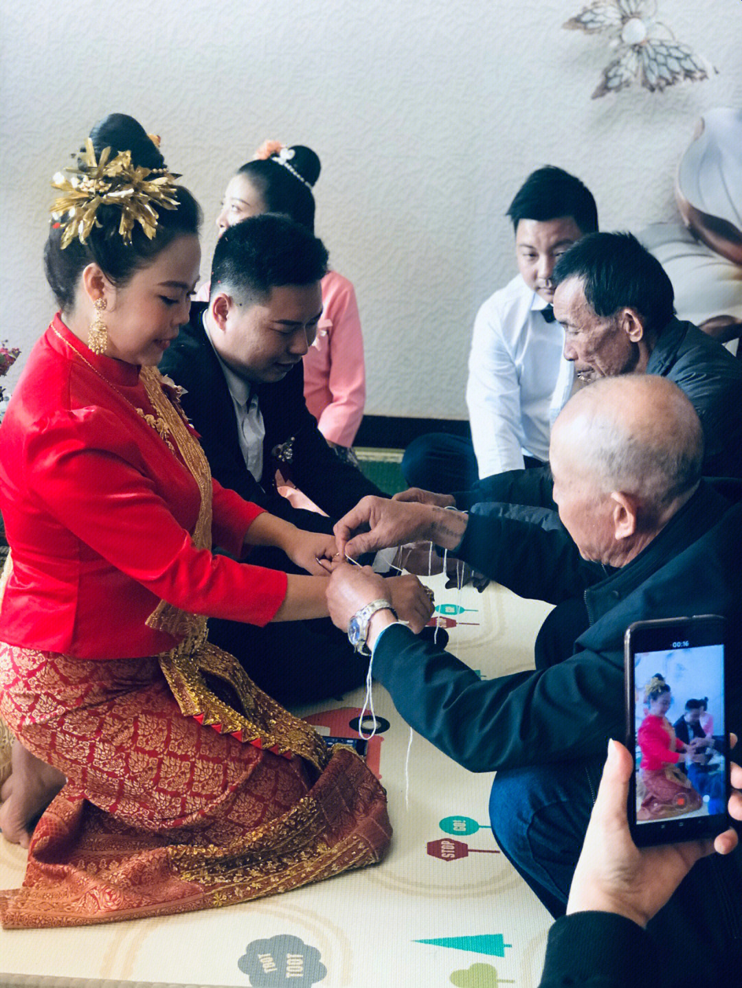 正宗传统傣族婚礼仪式