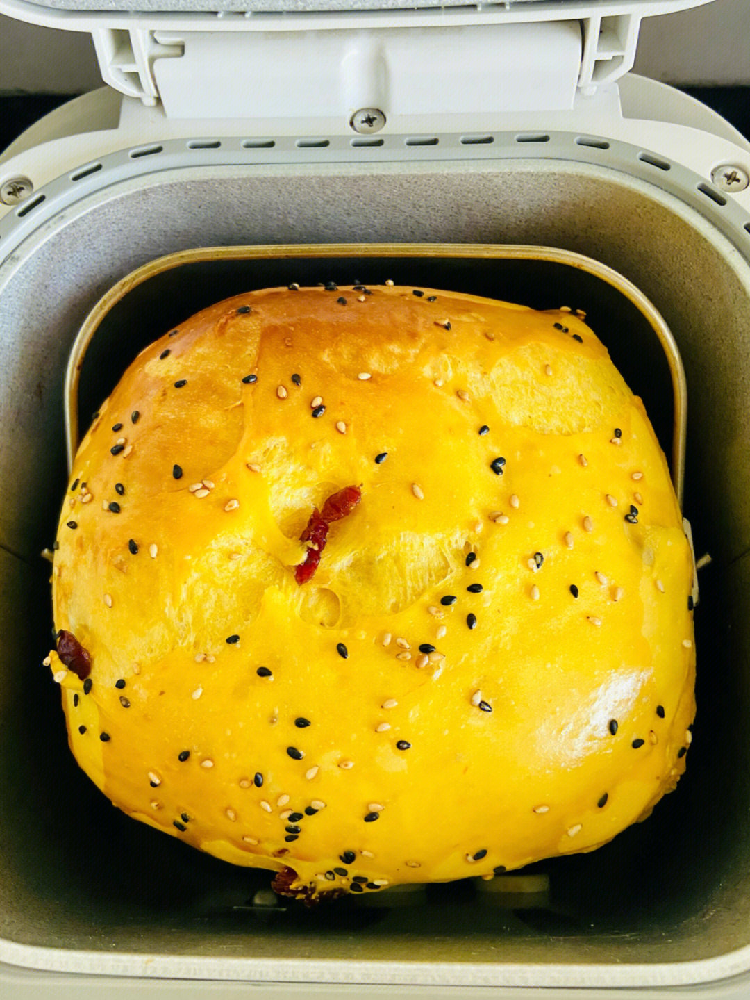 面包机南瓜蔓越莓吐司一键式