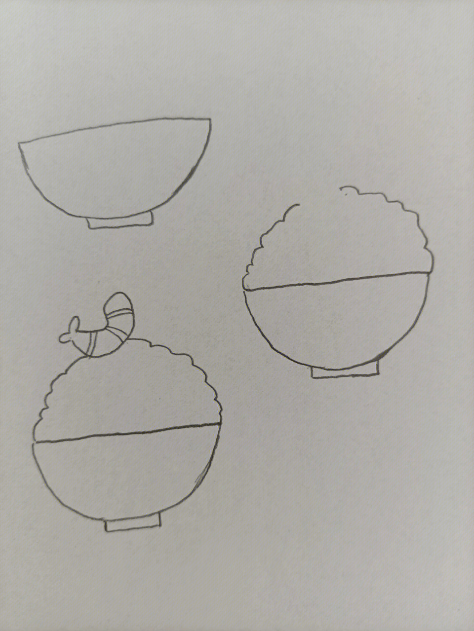 简笔画308米饭