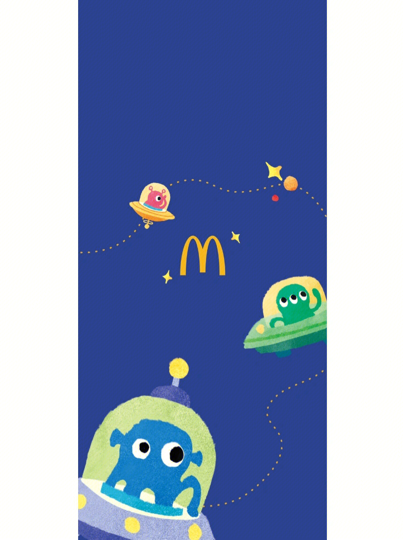 麦当劳宇航员壁纸图片