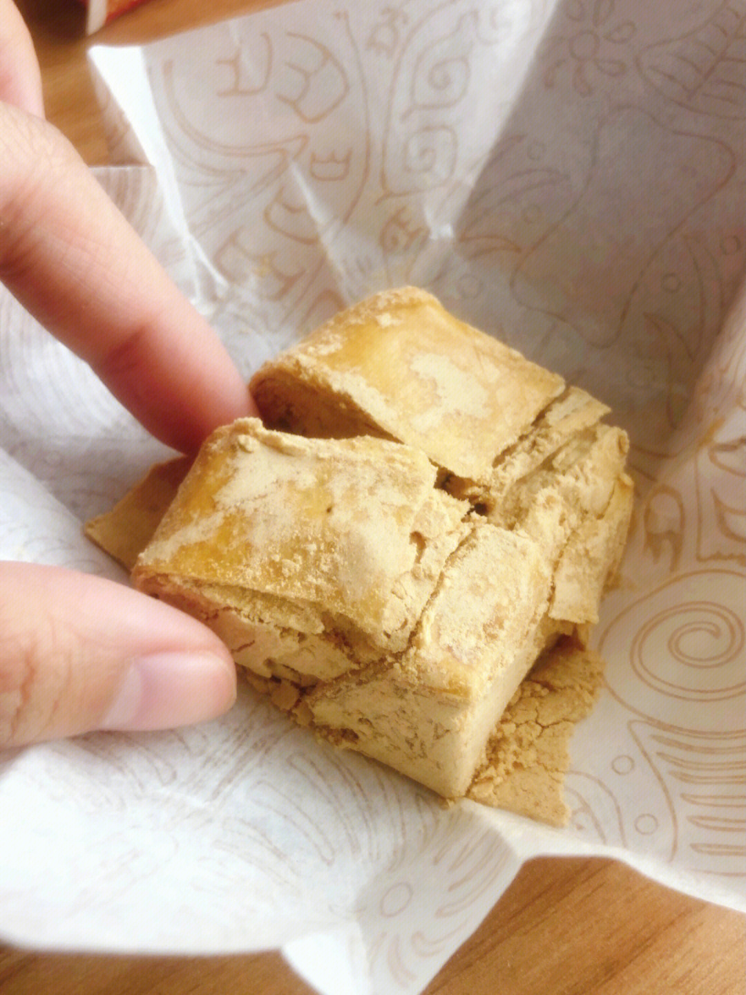 陆埠豆酥糖制作过程图片