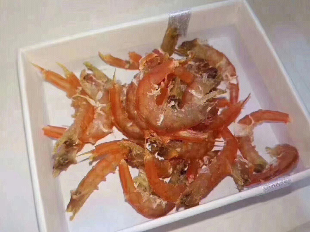 野生红虾仁价值图片