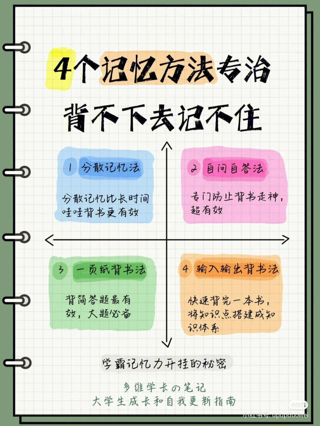 掌握学习方法提高效率