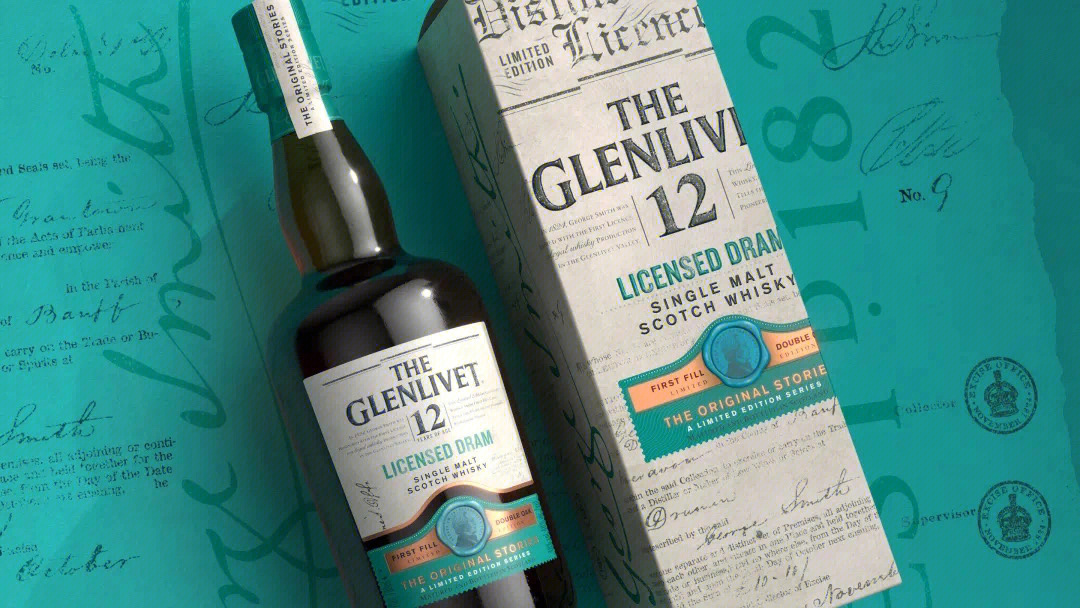 伦敦theglenlivet12威士忌包装