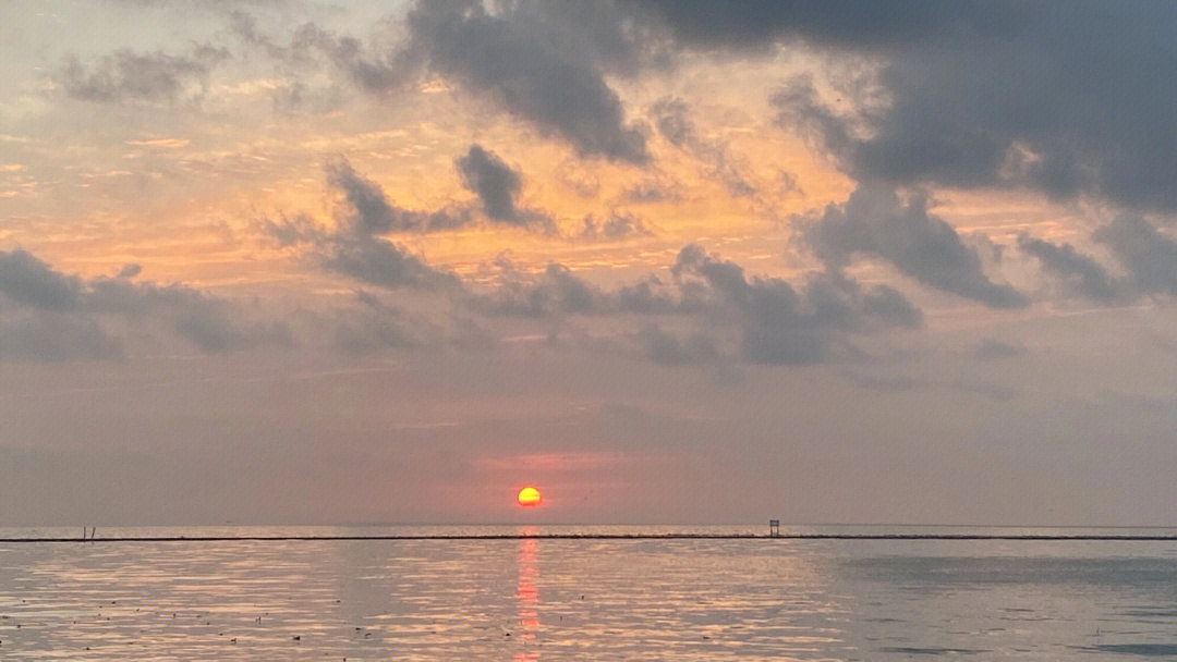 宜兴太湖日出