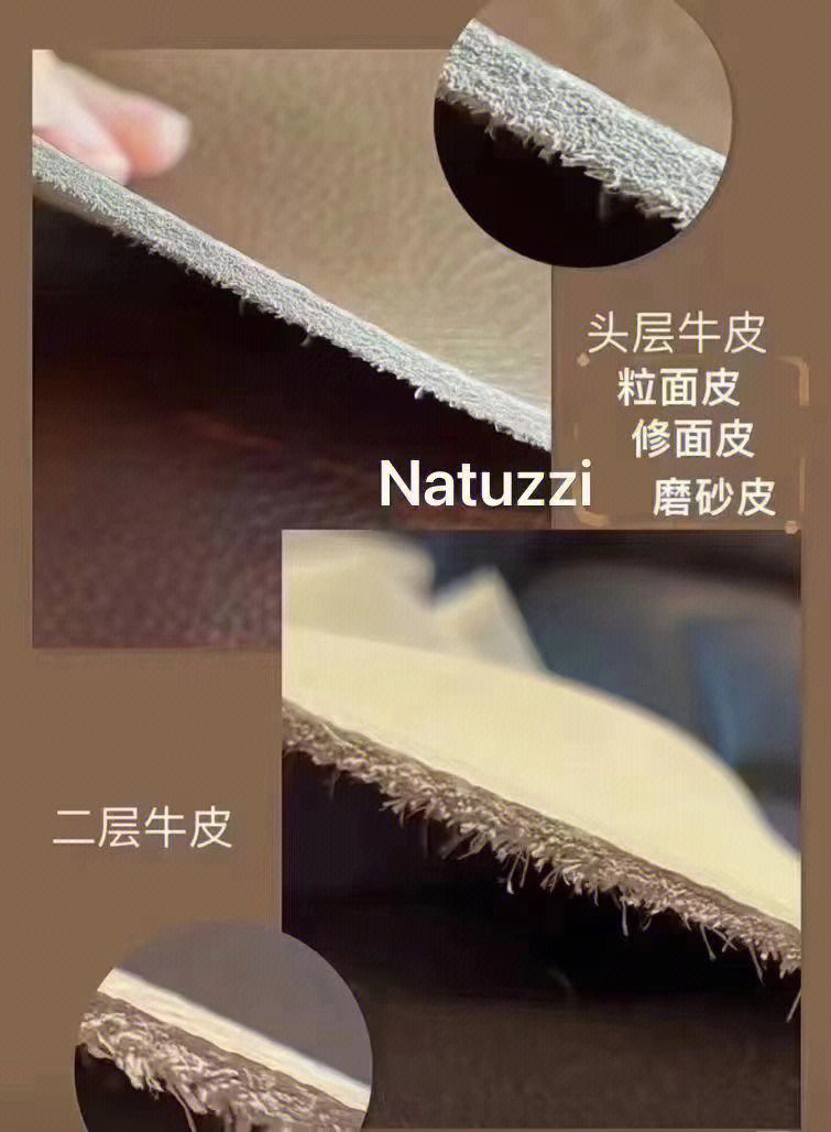 natuzzi教您怎么认识头层皮