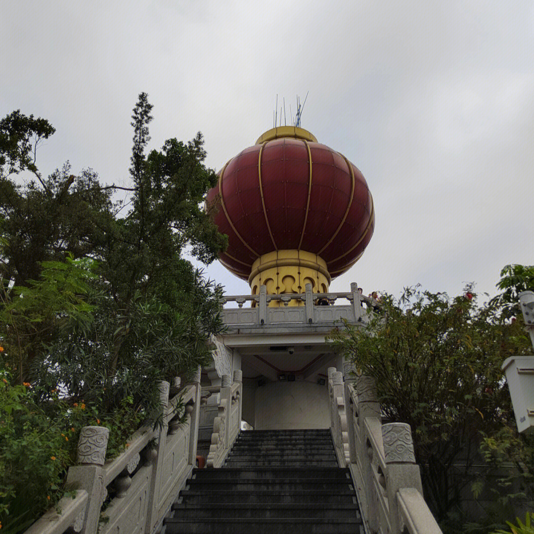 旗峰山寺庙图片