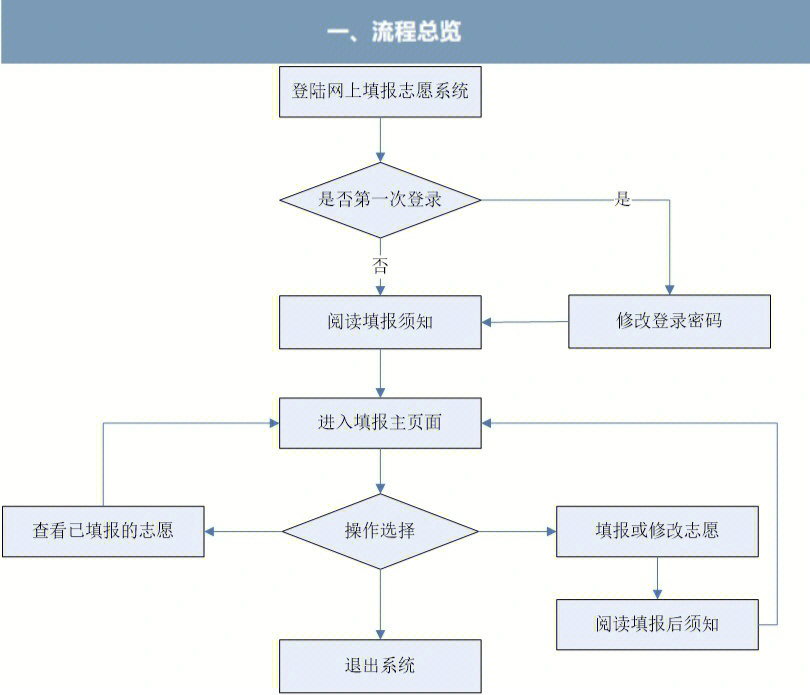 怎么填报志愿流程图图片