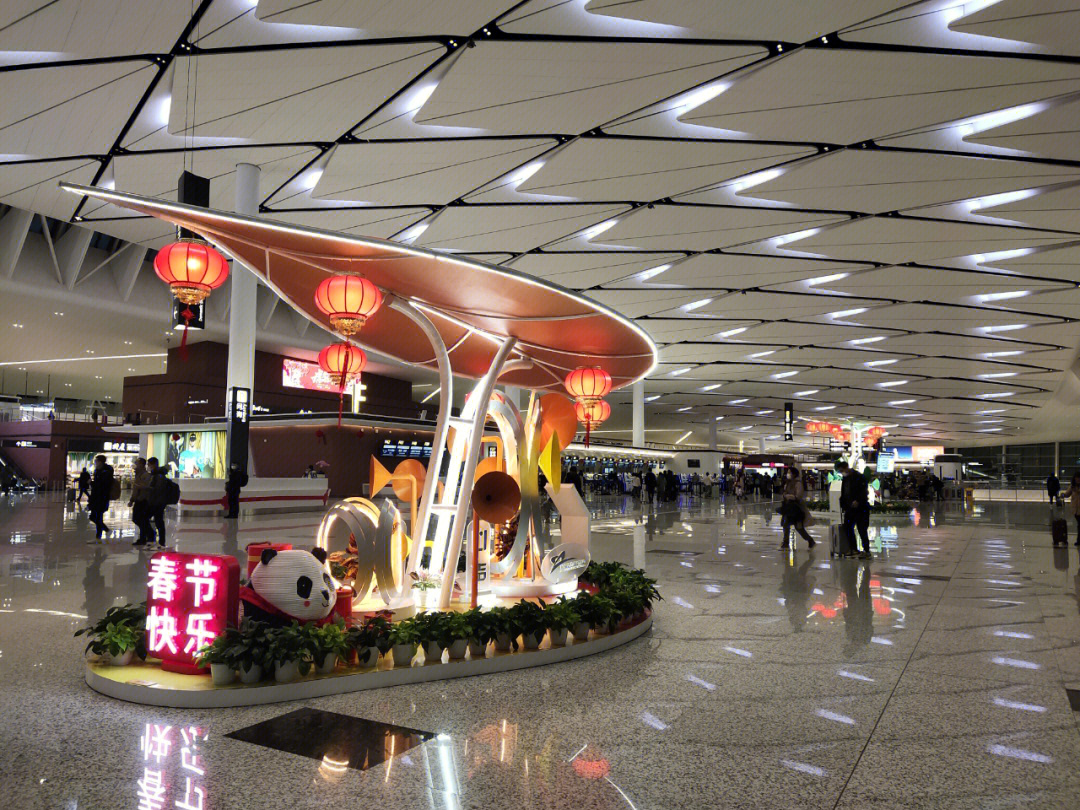 t2航楼乘机攻略一个比北京大兴机场还大,从18号地铁出站口到登机口,在