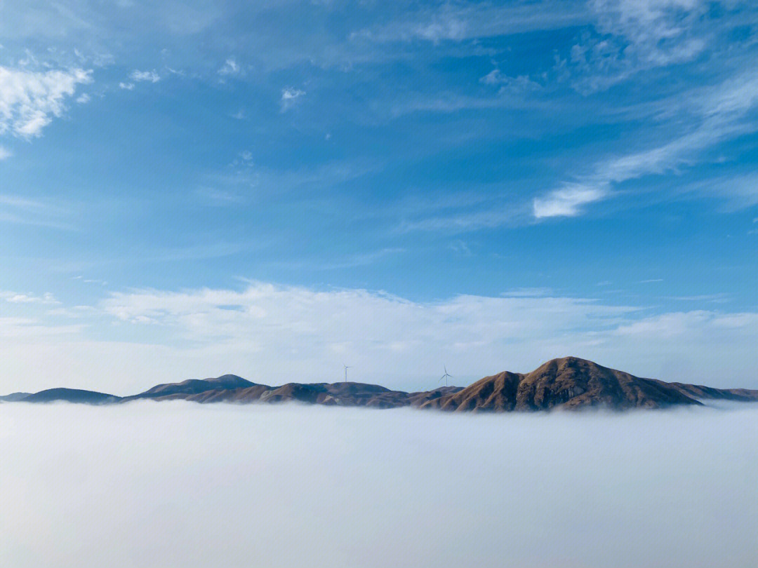 桂林全州天湖拨开云雾见晴天