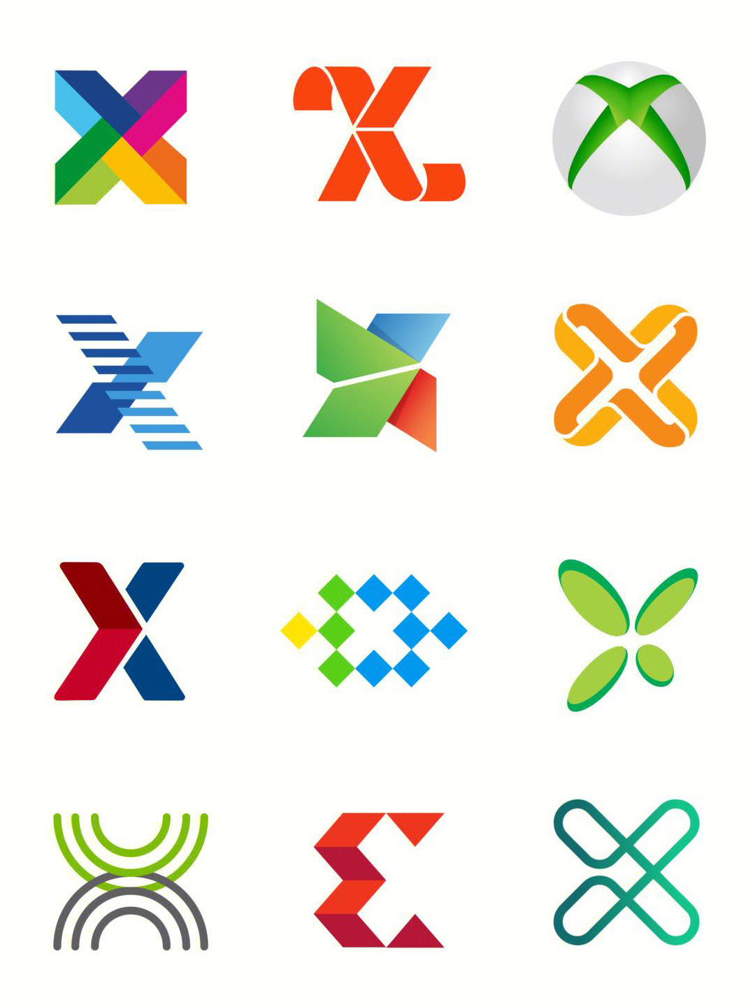 logo设计/时尚logo/公司logo设计/企业标志设计/商标设计/英文x logo