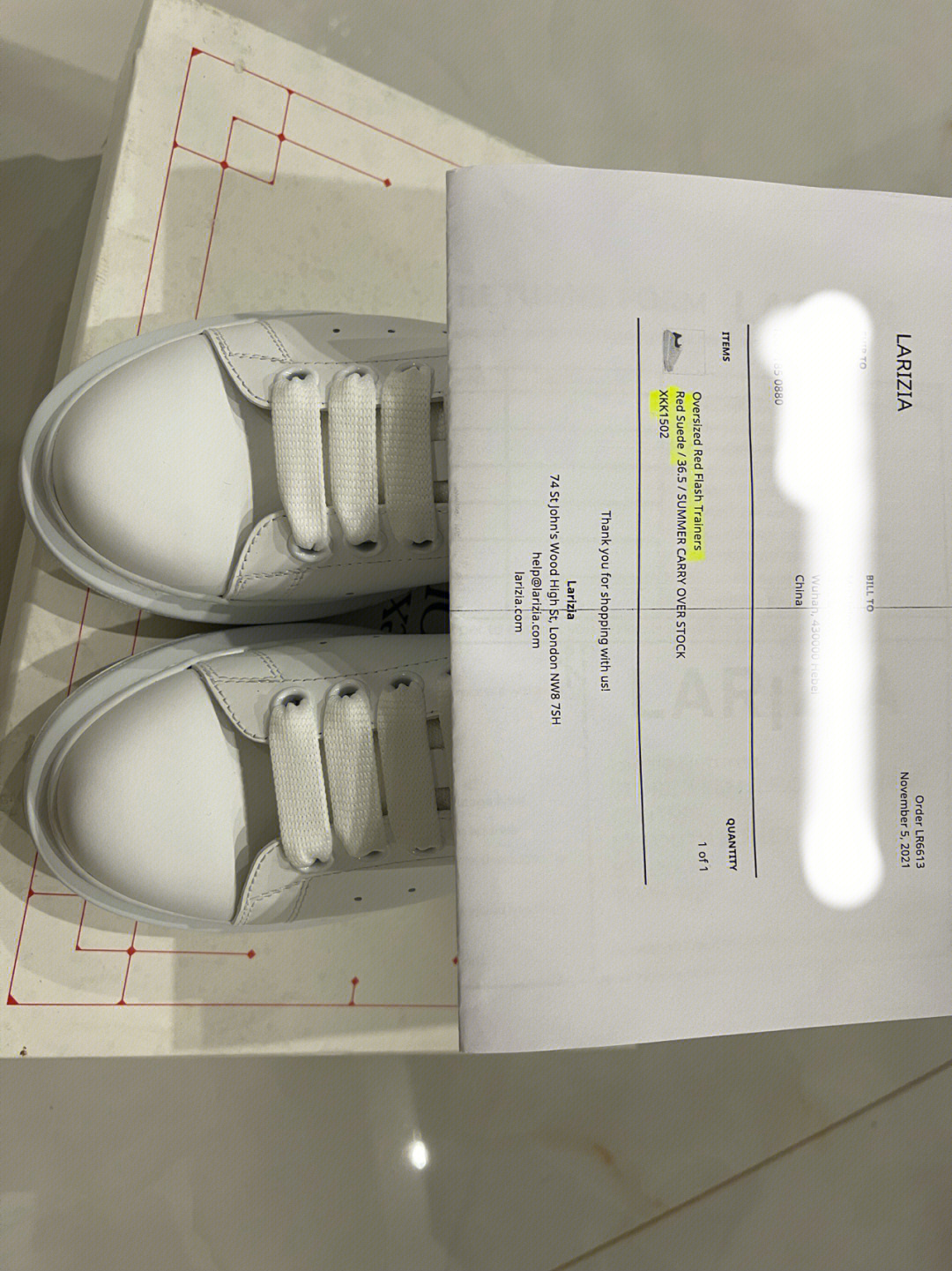 麦昆鞋子尺码对照表图片