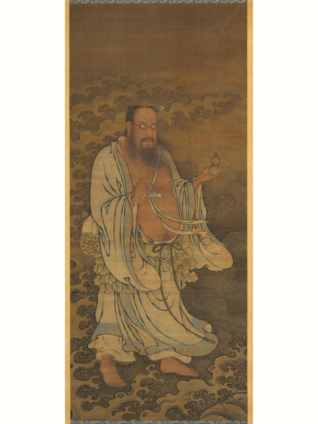 钟离权渡海图