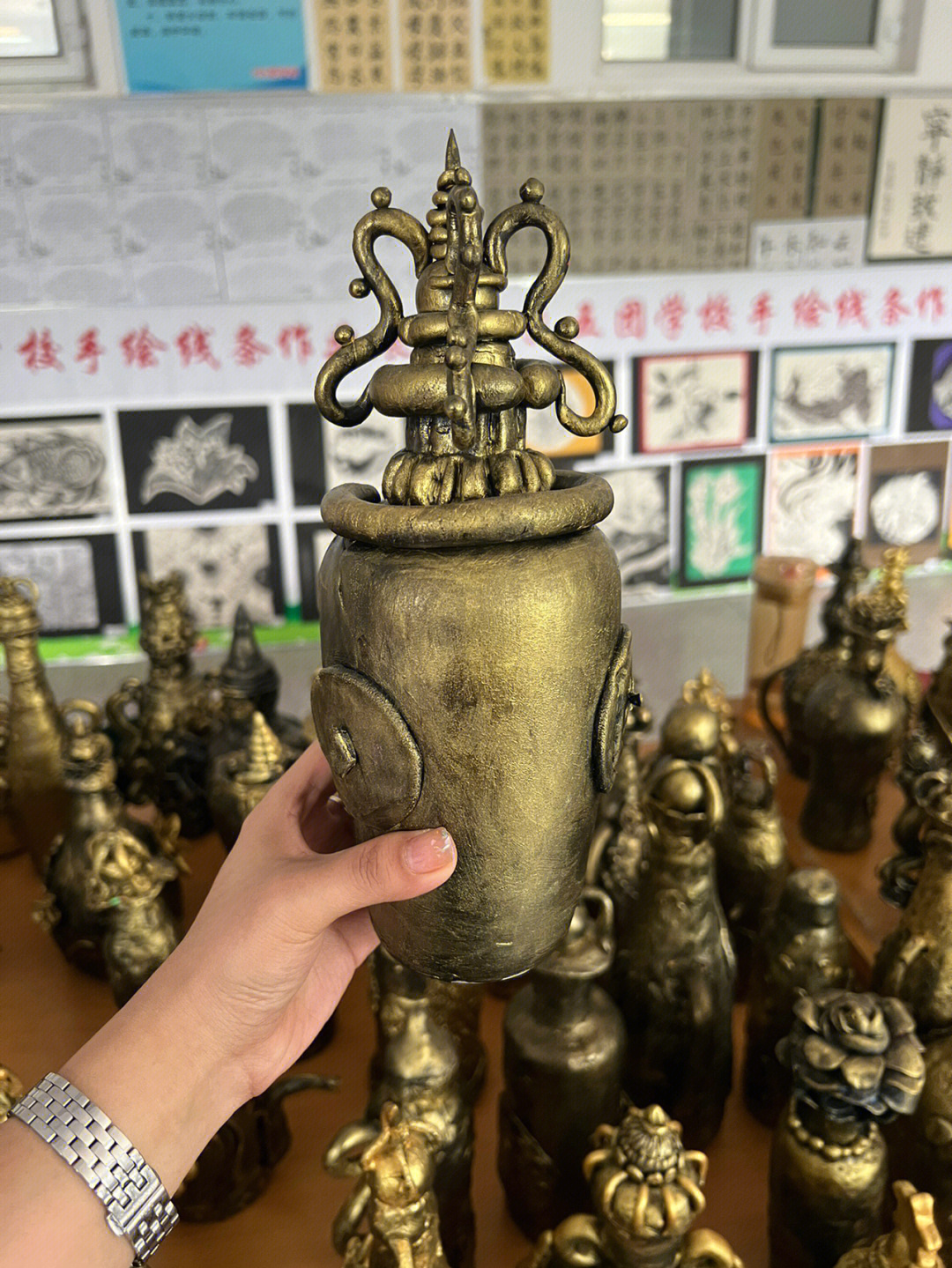 手工制作青铜器教程图片