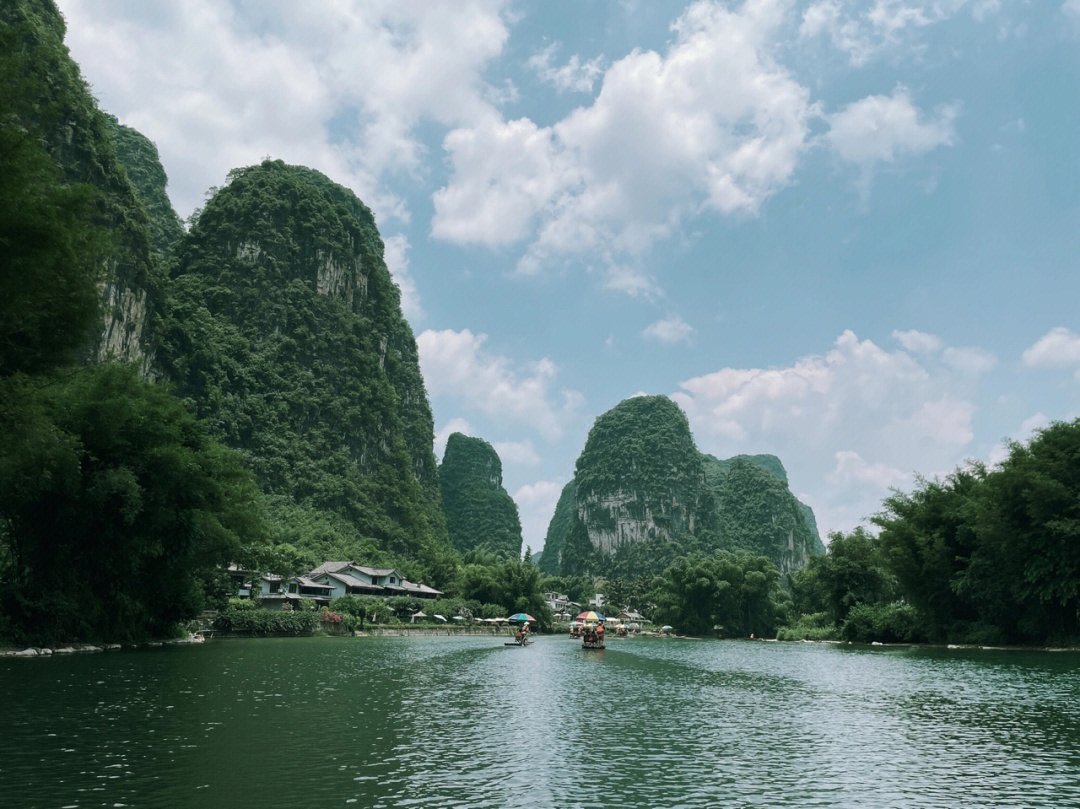 广西桂林的山水真的很治愈