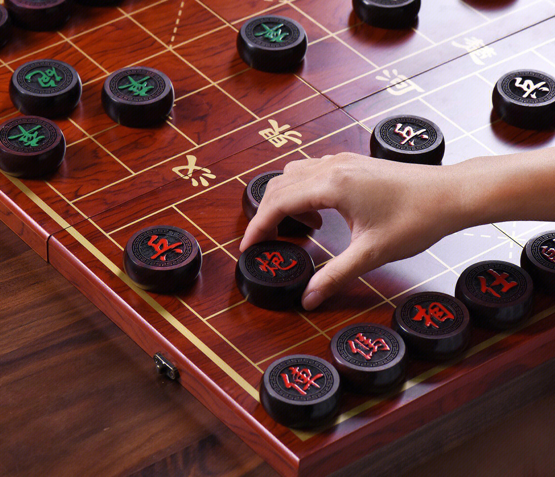 大叶紫檀中国象棋礼盒