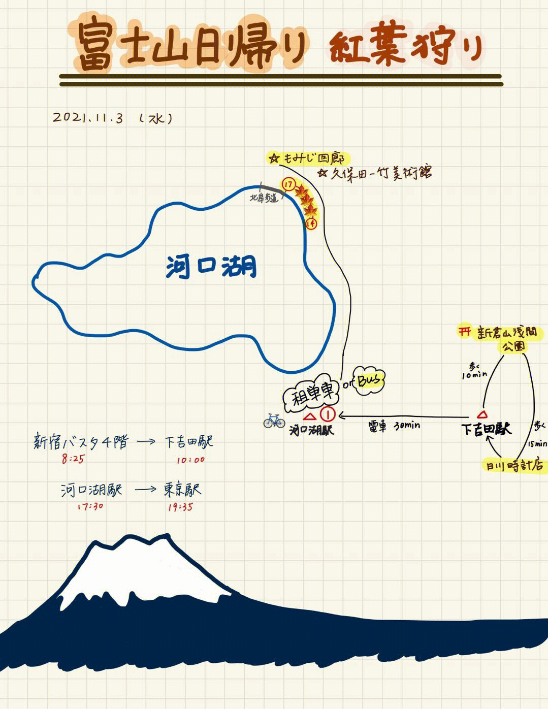 日本富士山地理位置图片