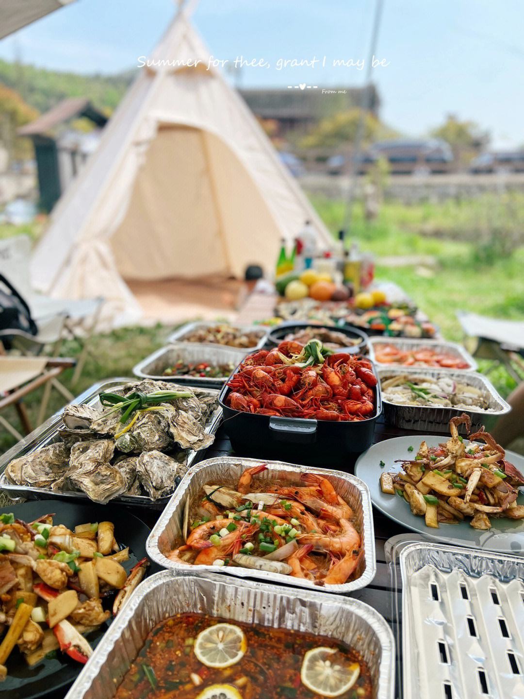 野餐食物图片真实图片