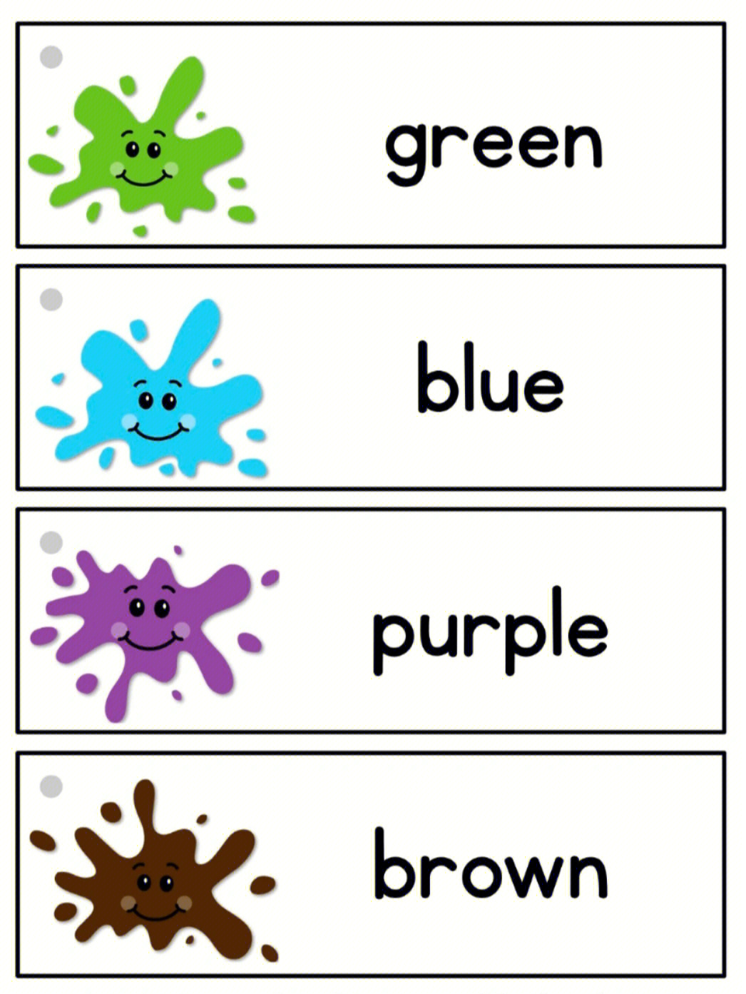 purple英语单词图片