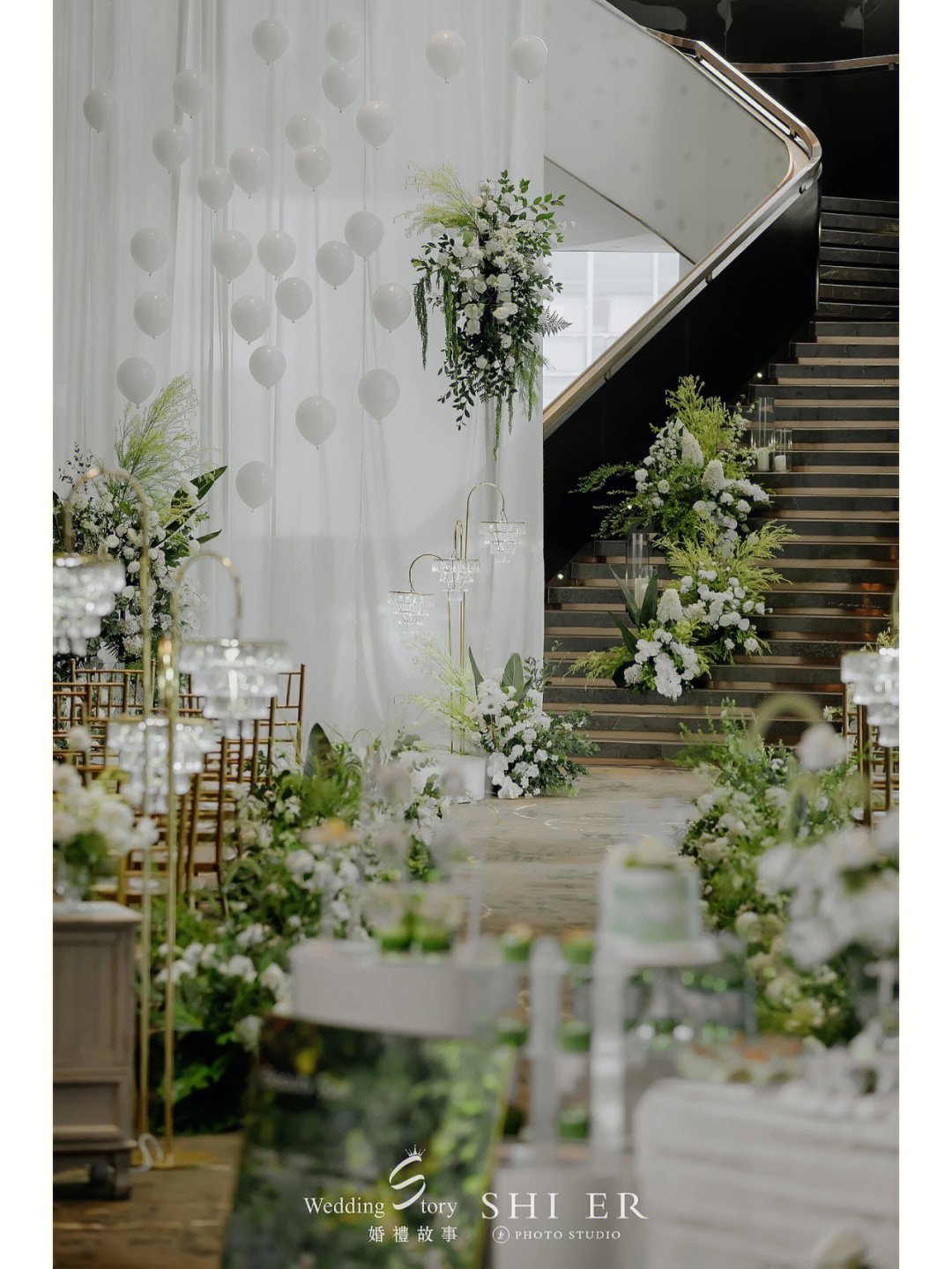 婚礼梯台设计图片