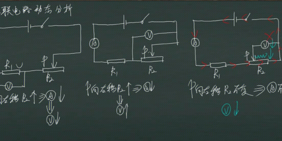初中物理电路动态分析,超级干货,学会这个技巧,动态电路想丢分都难
