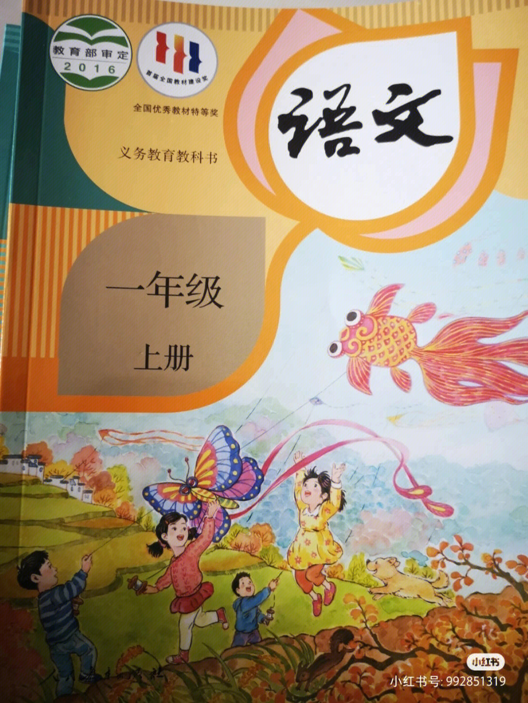 这是我们的小学一年级课本看看有啥不同