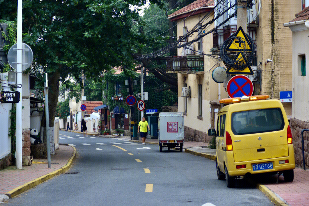 青岛龙山路图片