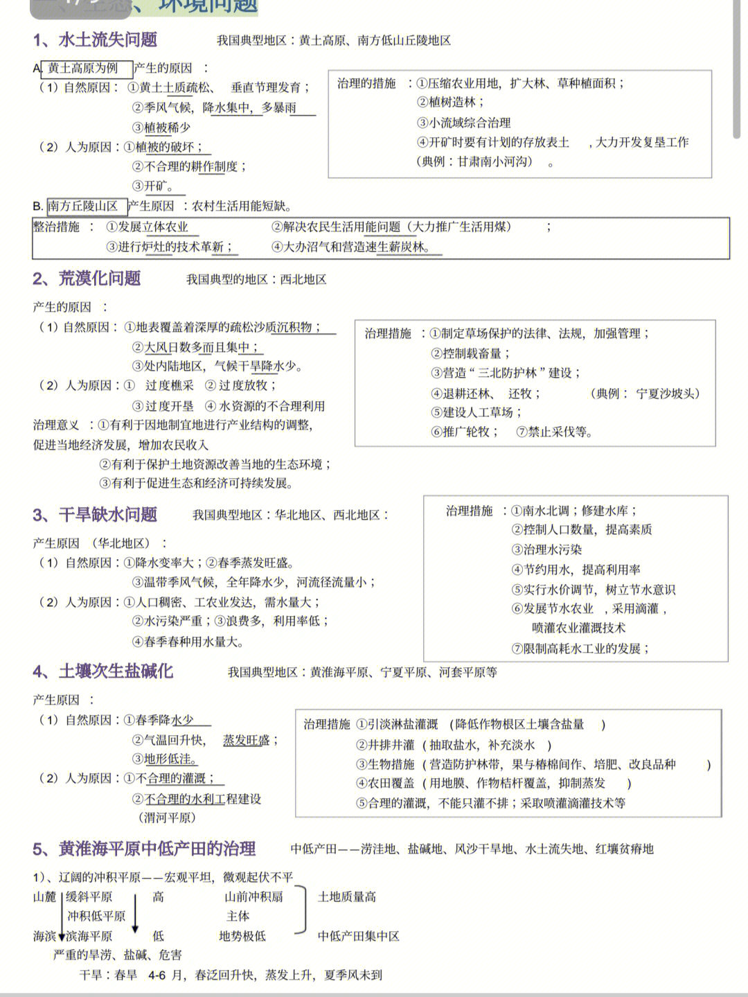 黄土高原手抄报模板图片