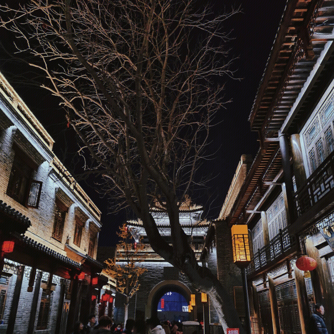 邯郸串城街夜景图片图片