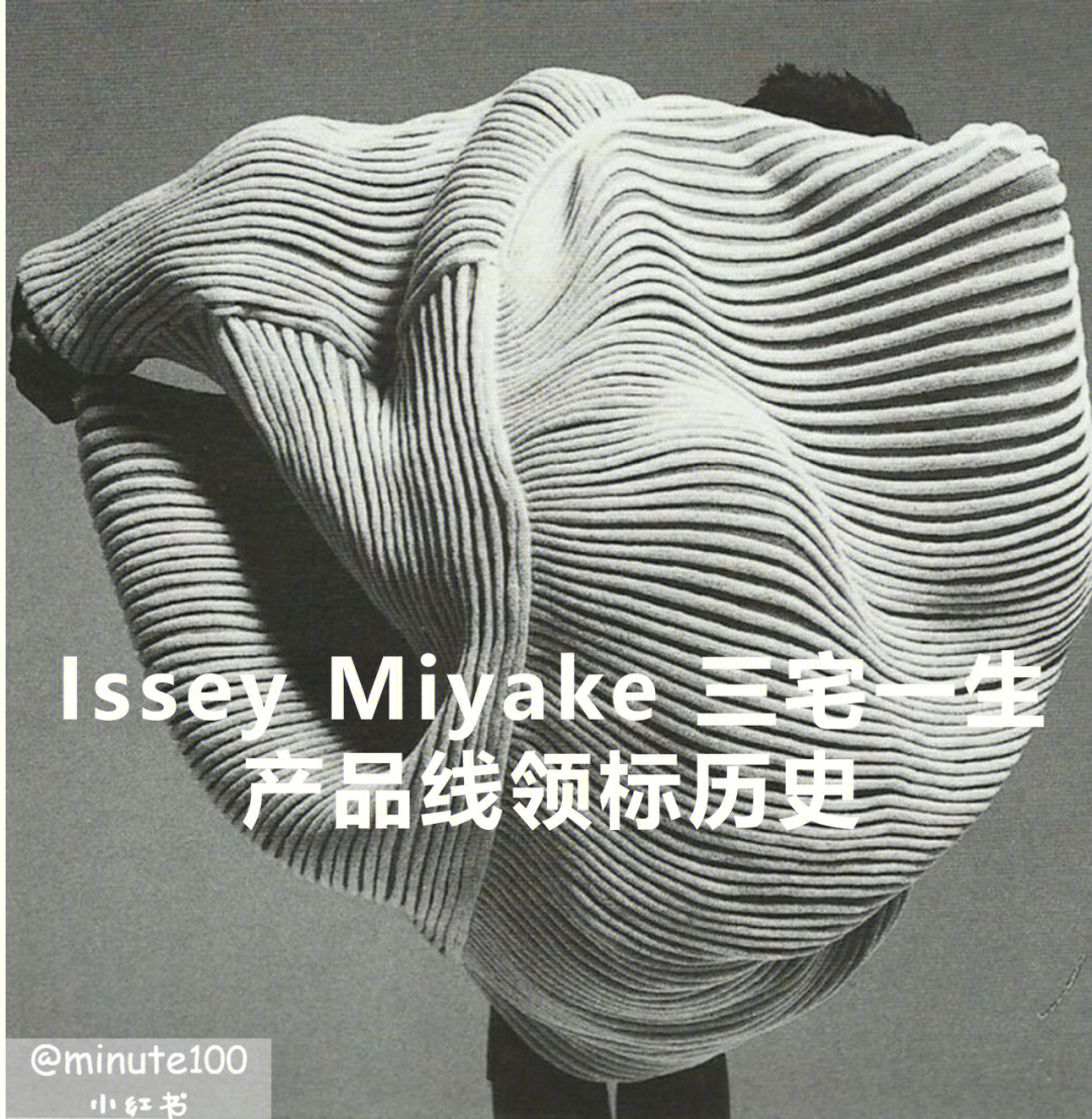 自 1970 年代以来,issey miyake (三宅一生)一直在更换品牌标签