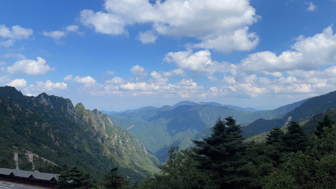 眉县太白山