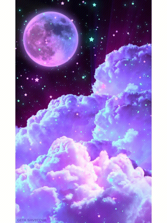 手机壁纸梦幻壁纸紫色图片