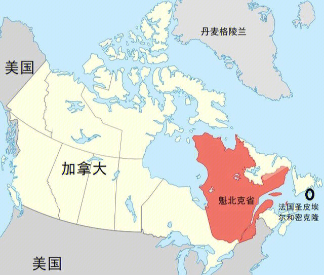 魁北克城地图图片