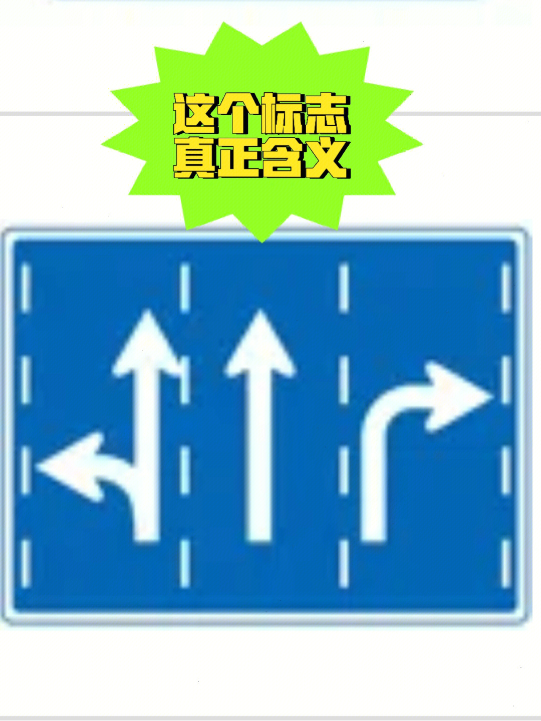 指示向左变道图片