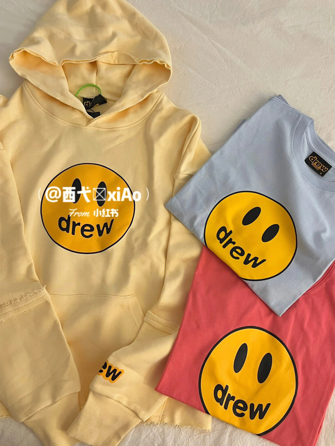 drew短袖正品细节图图片