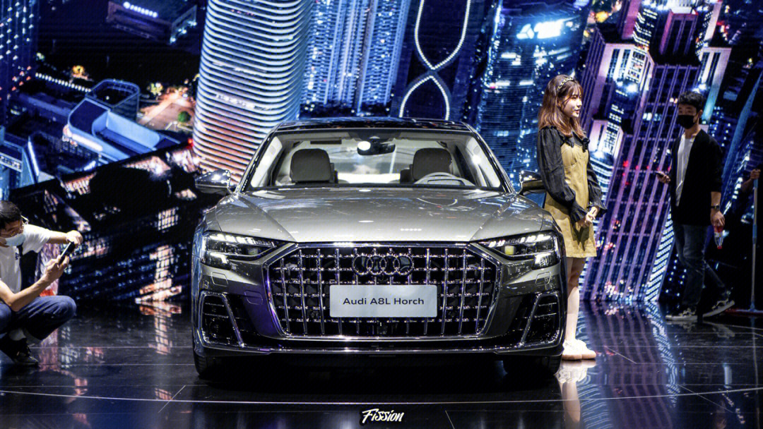 广州车展fission media 92audi a8l#汽车摄影#汽车分享#奥迪