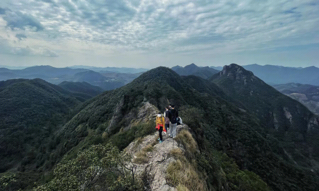 浦江马岭古道徒步路线图片