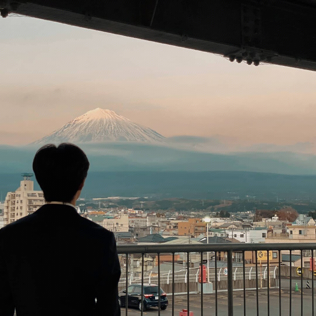 柚子富士山下图片