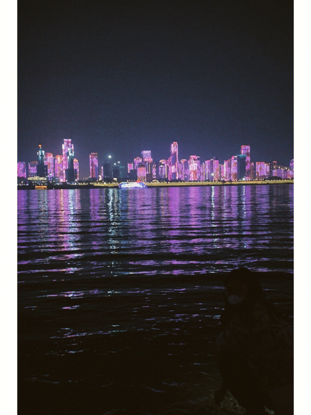 江滩夜景