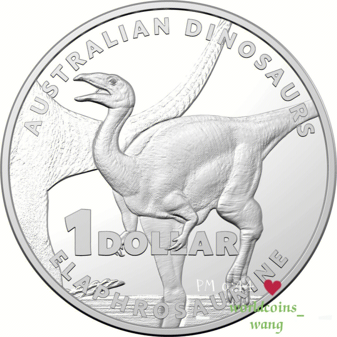 硬币收藏#纪念币#金银币#澳大利亚#恐龙#钱币收藏这款萌怂