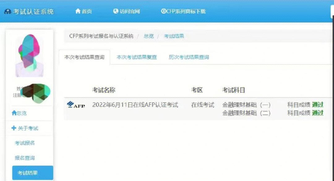 afp金融理财师6月11号考试通过率杠杠的预