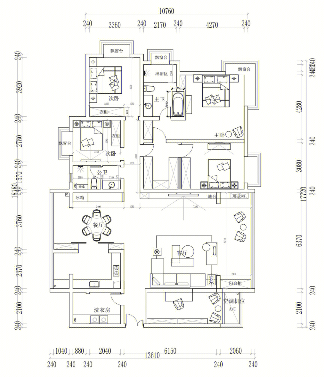 龙樾湾户型图图片