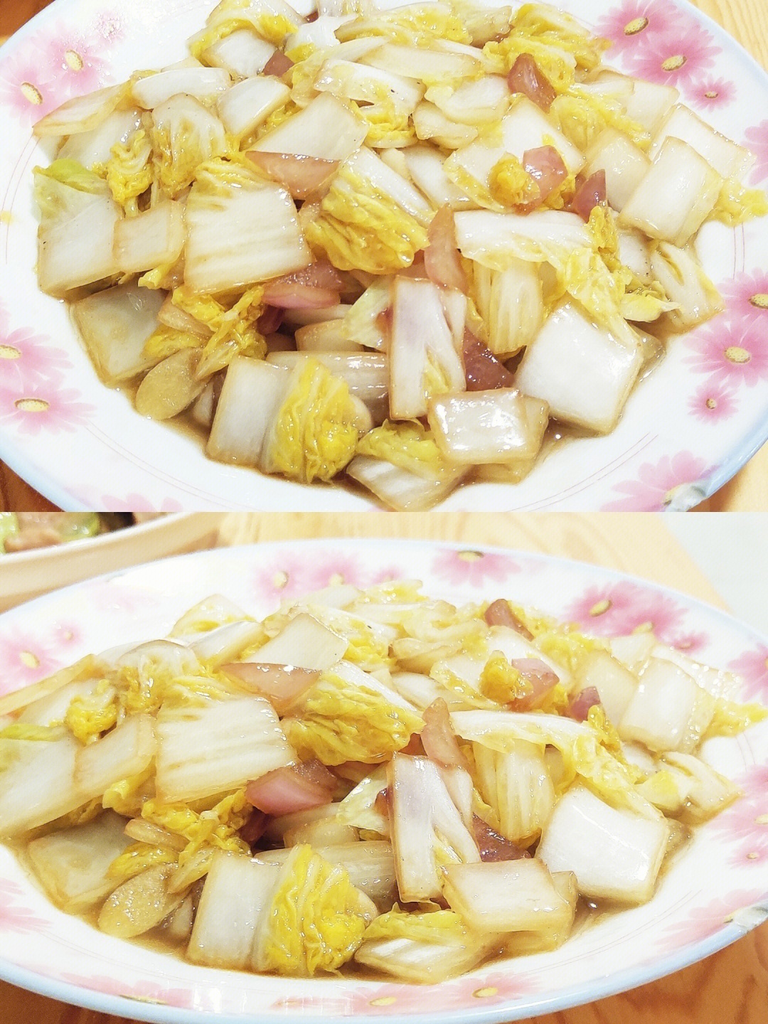 黄花菜炒白菜图片