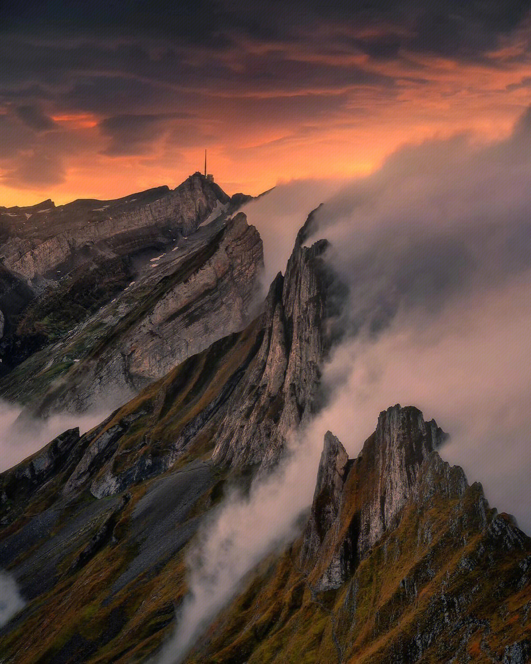 阿尔卑斯山美景