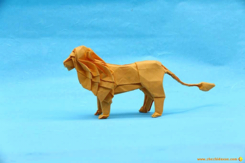折纸神谷狮子图片