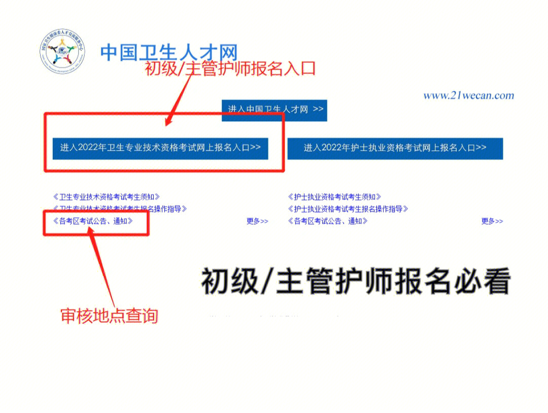 初级主管护师报名流程请查收