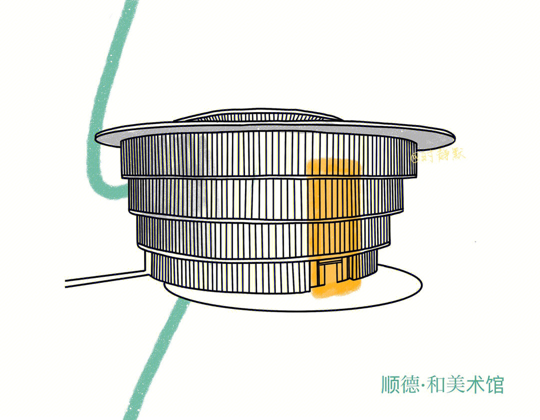 顺德和美术馆结构图图片