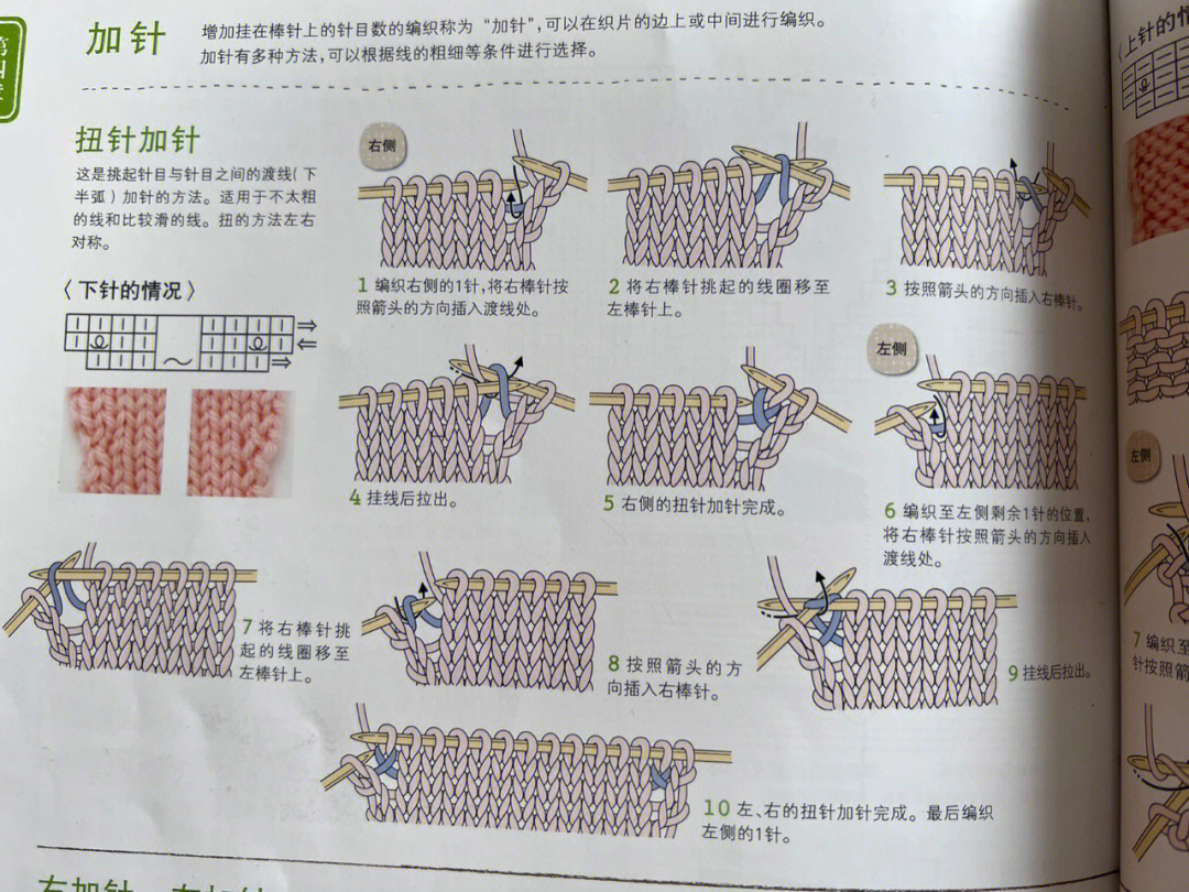 织鱼网怎么加针图解图片